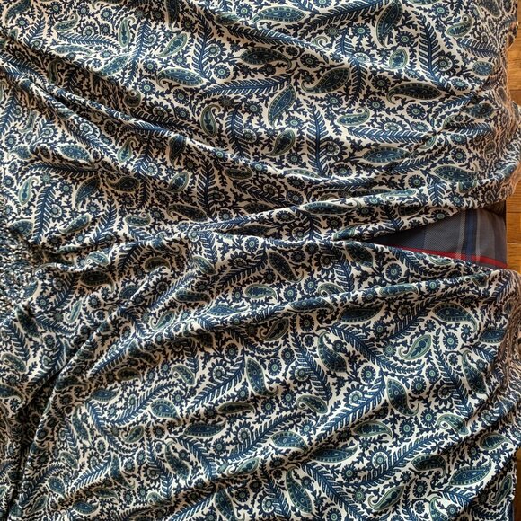 LARAETHNICS BY NATURE FRANCE WIDE LEGS BOHO PANTS PAISLEY SIZE TU TU ONE SIZE - Picture 9 of 11